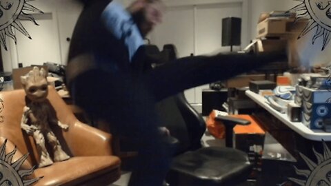 Post Malone Falls Flat Attempting a Backflip Off a Chair