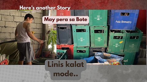 May pera sa bote!!!