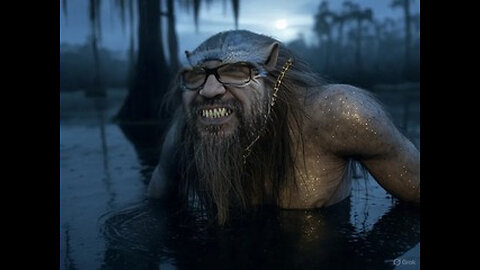 CREATURE FROM THE KRACK LAGOON CALLS CHILD'S SCHOOL | GEEK DEMENTED ART | REBUTTAL