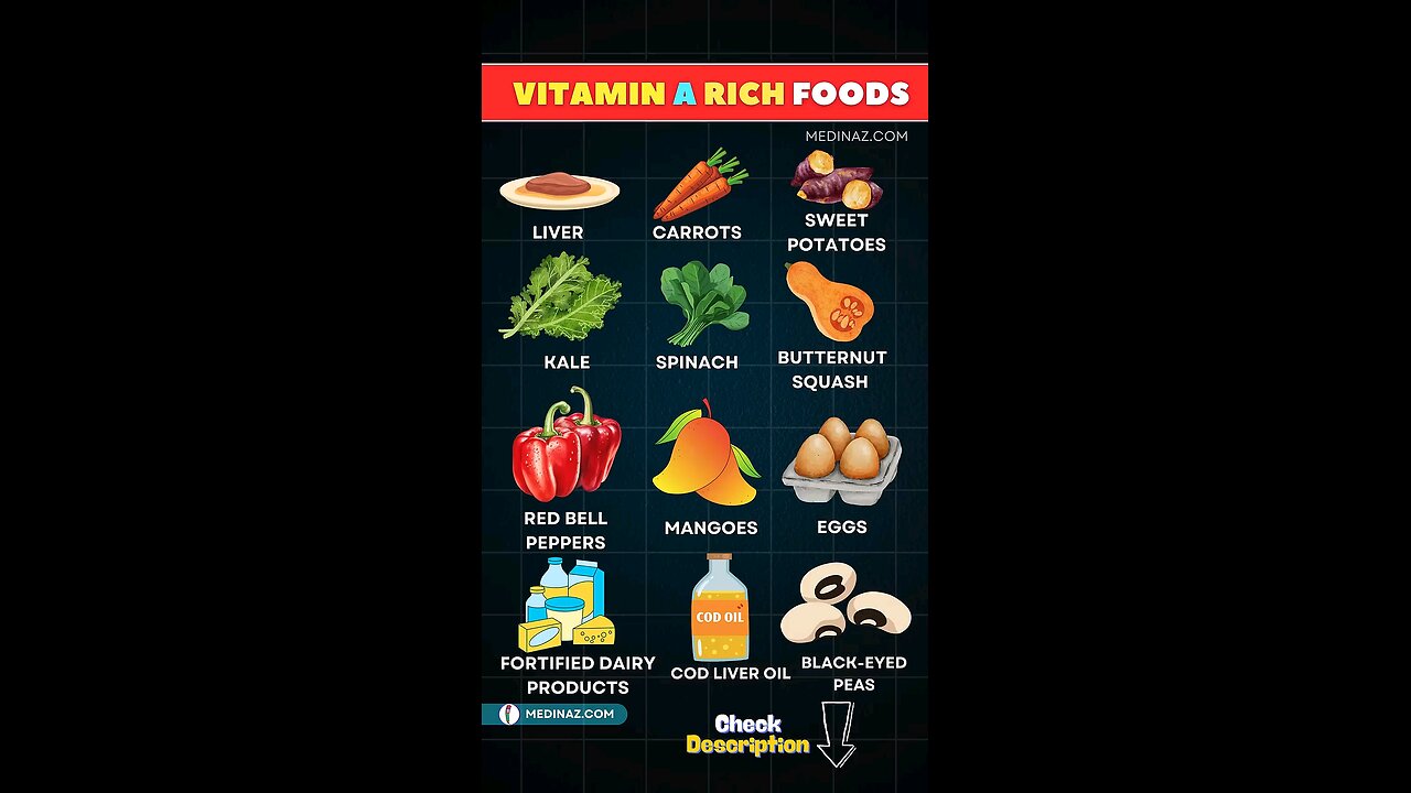 vitamin A Rich food