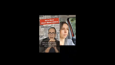 Not a word about the r@ped children.