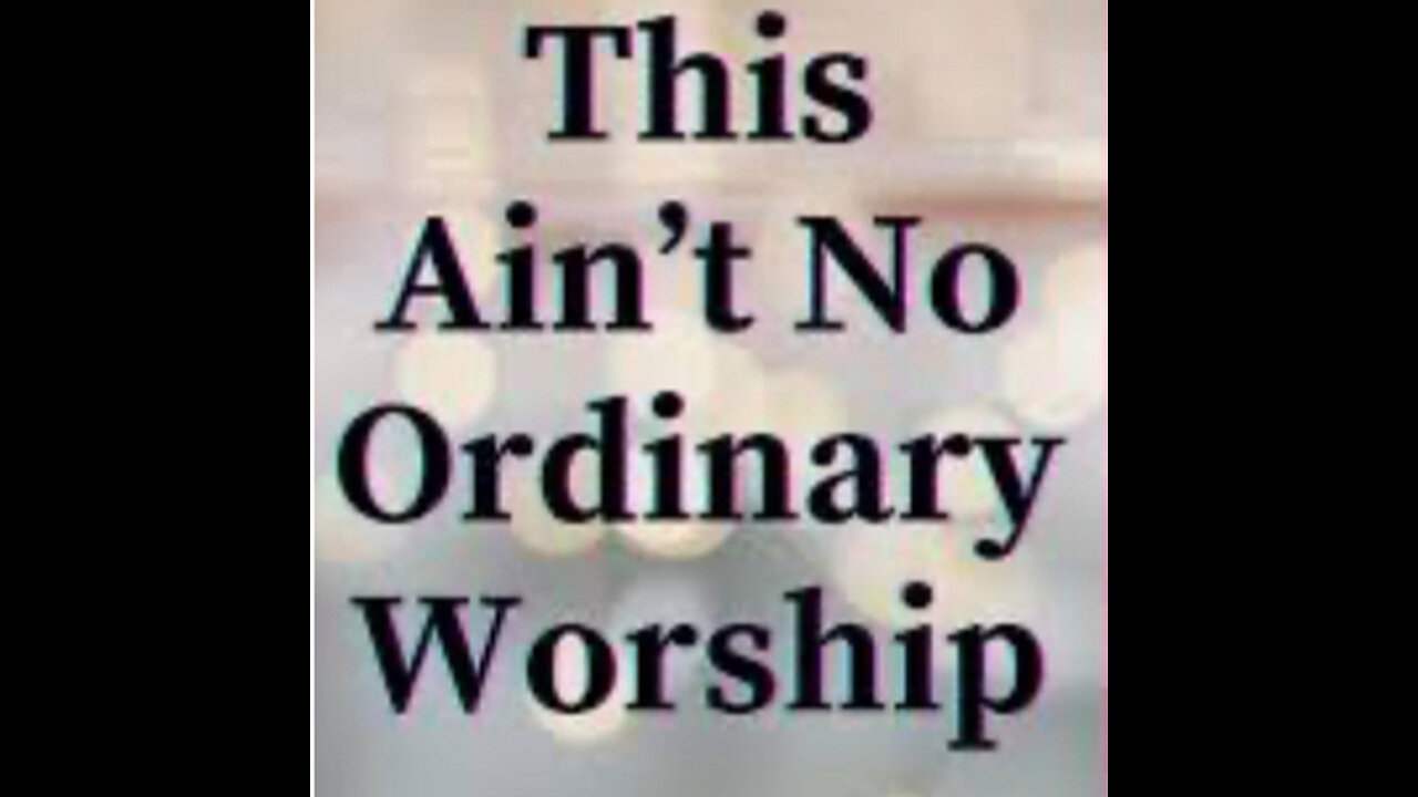 Nathaniel Rajkumar No ordinary worship 2019 Trinidad & Tobago Gospel