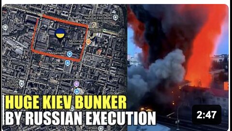 Bolshevik Plant in Kiev struck and destroyed from Moscow's direct message!