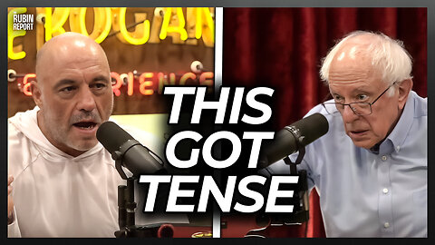 Bernie Sanders Is Caught Off Guard When Joe Rogan Corrects His Facts