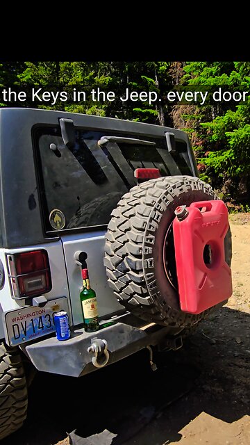 Keys Locked Inside! || Break in- 3 minutes! || Overlanding Disaster!!