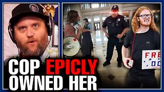 Cop Makes Woke Woman Rage By Turning The Tables!