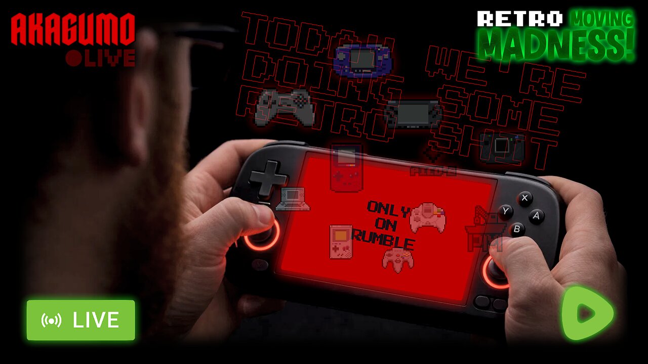 🕸 LIVE - AKAGUMO - MOVING MADNESS - RETRO SHIT!