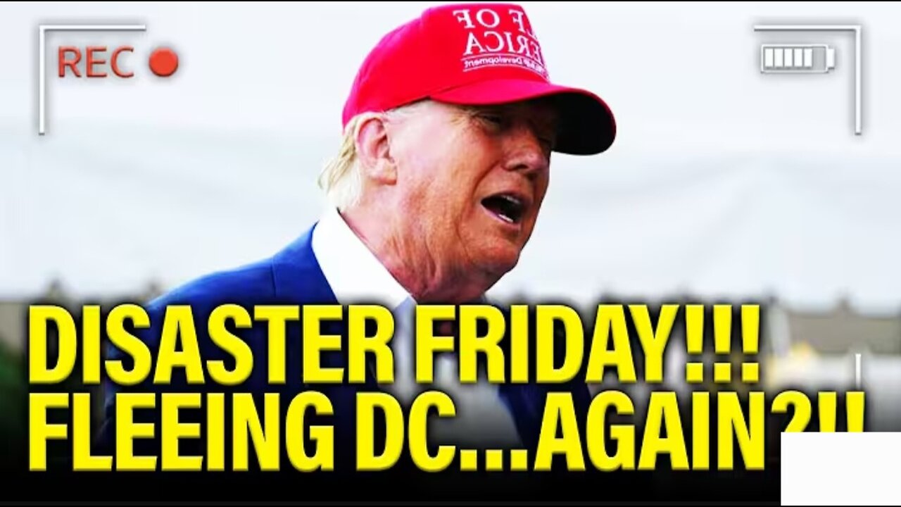 Trump has DISASTER FRIDAY as he GETS AWFUL NEWS