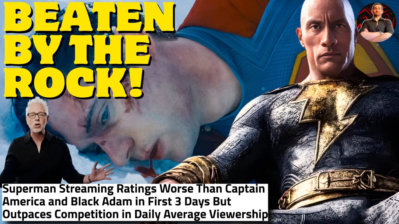 Superman FAILS to Beat Black Adam! DCU is DEAD and James Gunn is DONE!