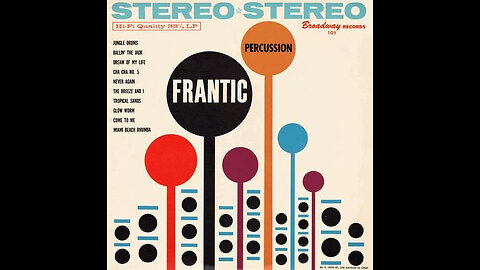 Frantic Percussion - Broadway Records (date unknown)