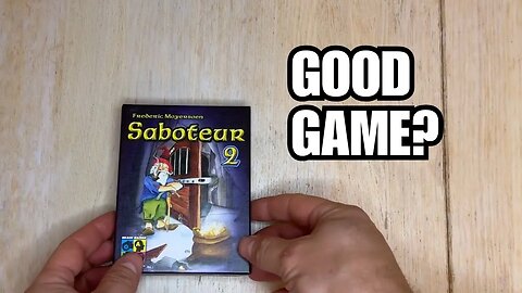 Board Game Reviews: Saboteur 2