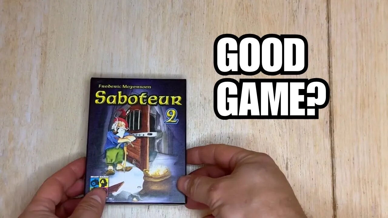 Board Game Reviews: Saboteur 2