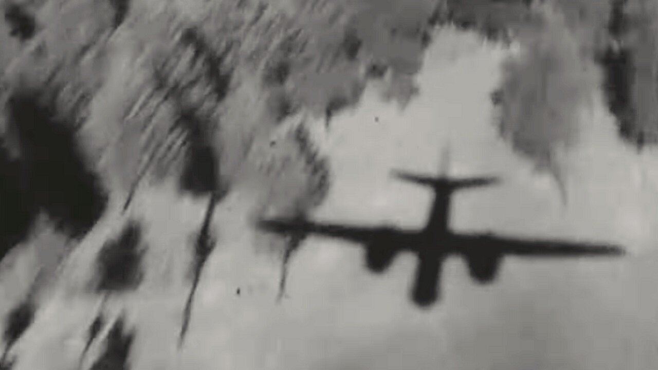 Free French Douglas Mk IIIA Bostons attacking targets in occupied Europe at low level in late 1943