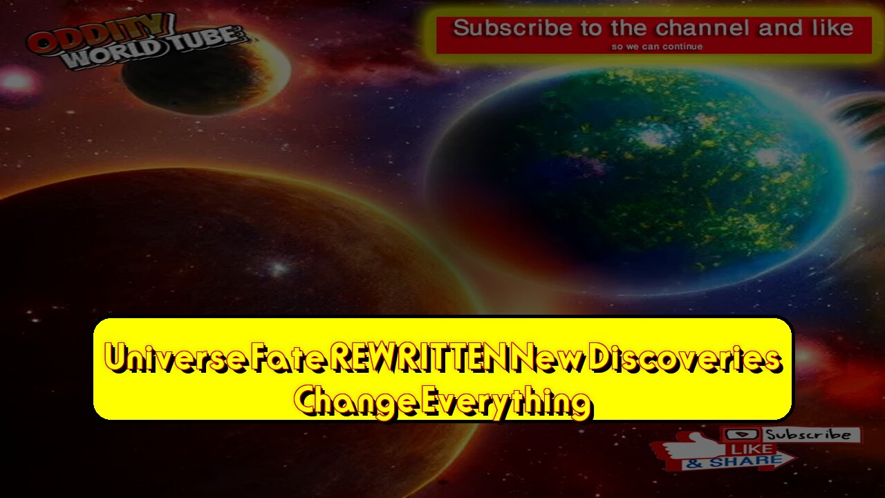 Universe Fate REWRITTEN! New Discoveries Change Everything #Cosmos #Astrophysics