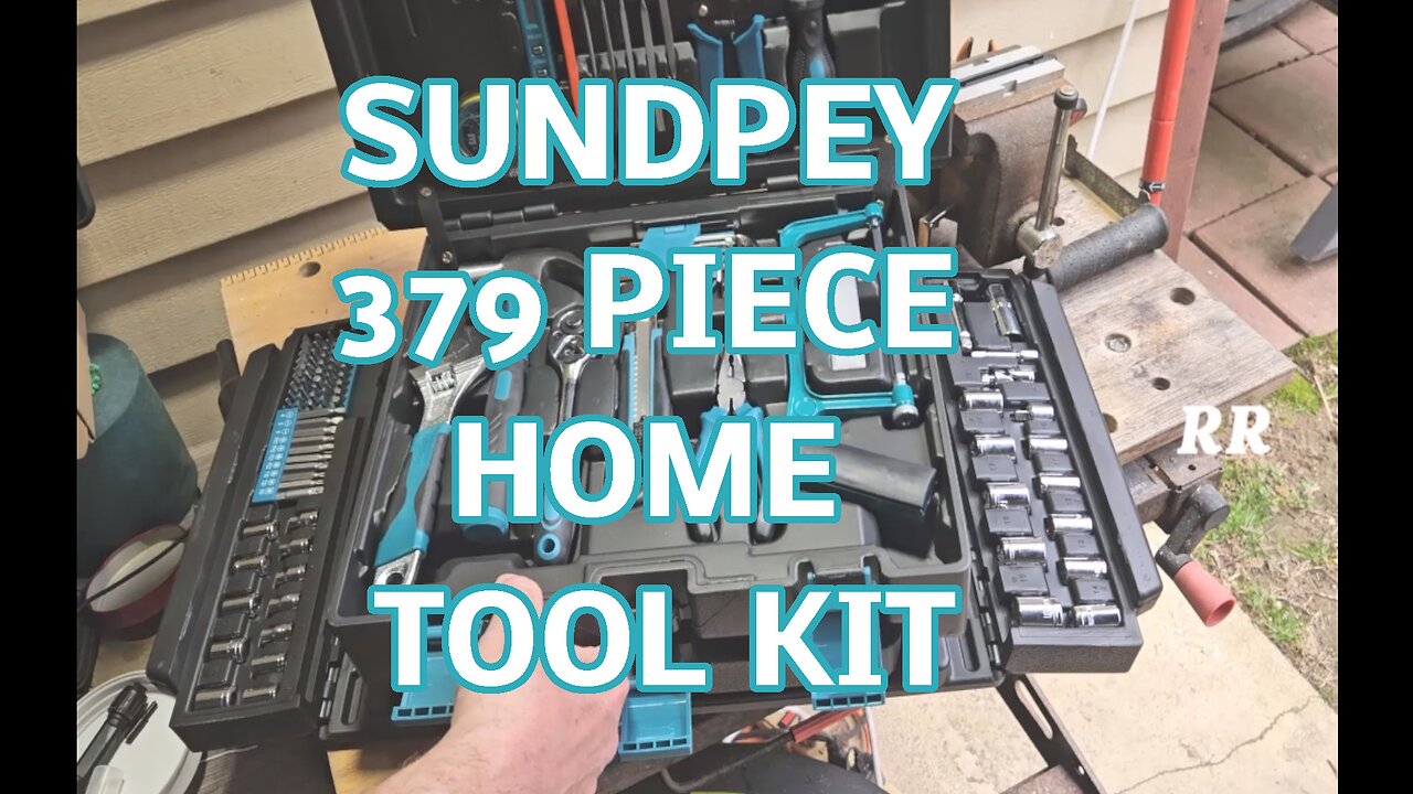 Sundpey 379 PC Home Tool Kit, Complete Household Set