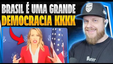 EUA CHAMA BRASIL DE "GRANDE DEMORACIA" Kkkkkkkk