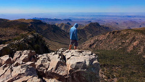 Backpacking Big Bend National Park - Chisos Basin