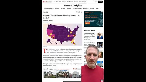 Top 10 Slowest Housing Markets