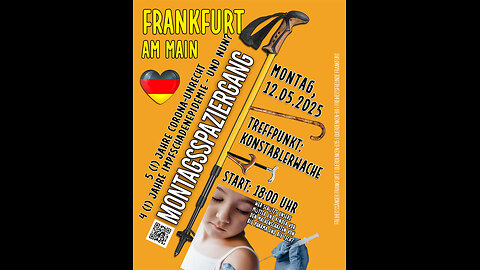 5 Jahre Corona-Unrecht - 4 Jahre Impfschaden-Epidemie - und nun? Frankfurt, 12.05.25, Livestream