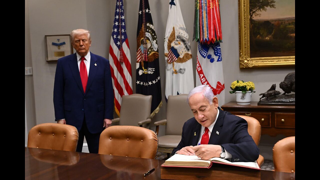 Benjamin #Netanyahu looked nervous and visibly terrified as President #Trump announced he’s moving forward with talks to avoid a #war with #Iran #truth