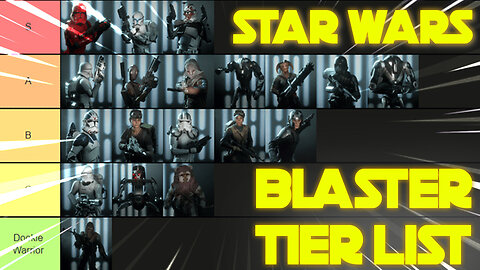 Star Wars Blaster Rankings and Other Galactic Gun News On The Galaxies Okayest Gun Live Stream