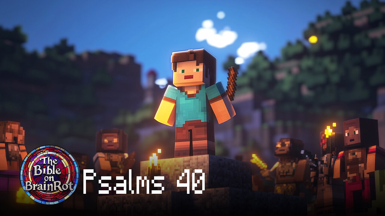 Psalm 40 – “From the Pit to the Rock” | The Bible on BrainRot