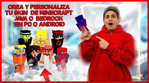 TOP 7 MEJORES PAGINAS para CREAR y PERSONALIZAR tu SKIN de MINECRAFT Java y Bedrock en 2025 🎨