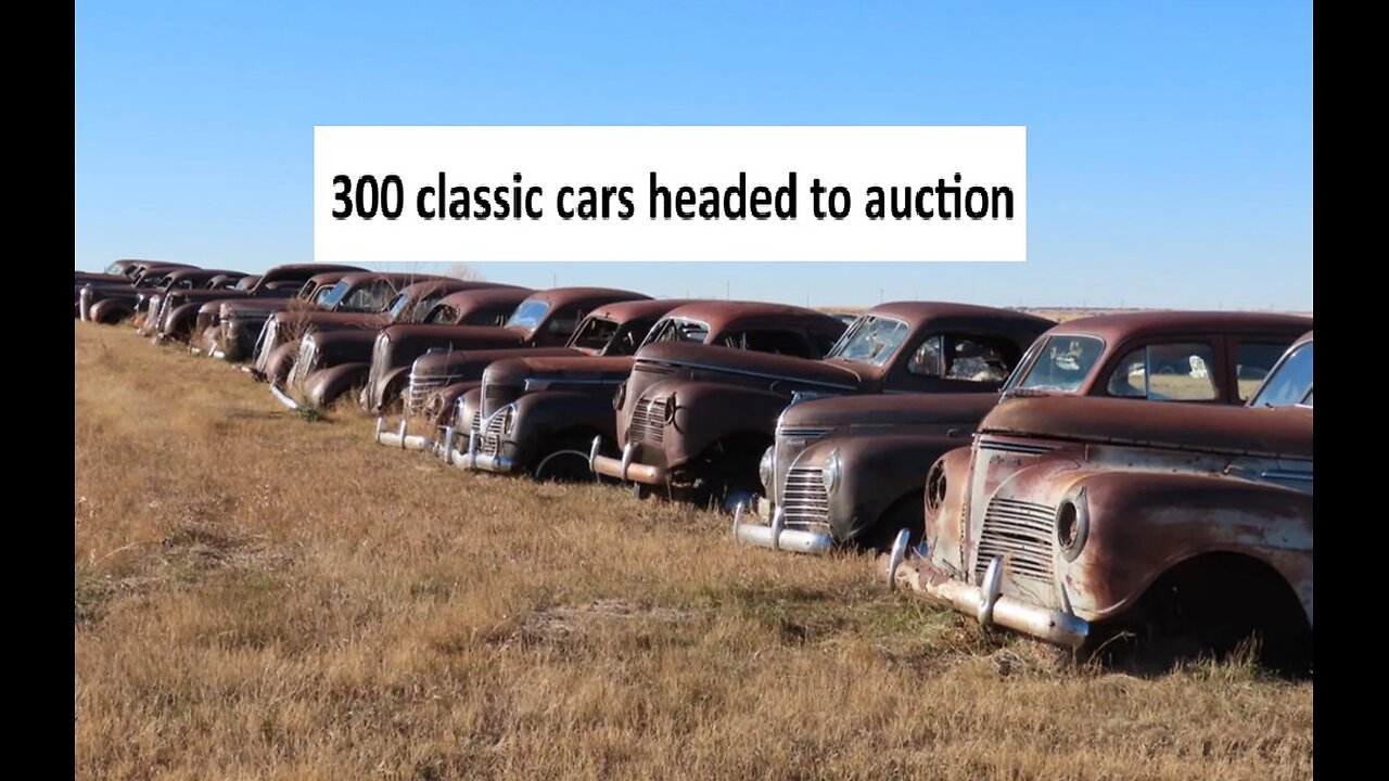 300 iconic cars from prewar to 70s for auction