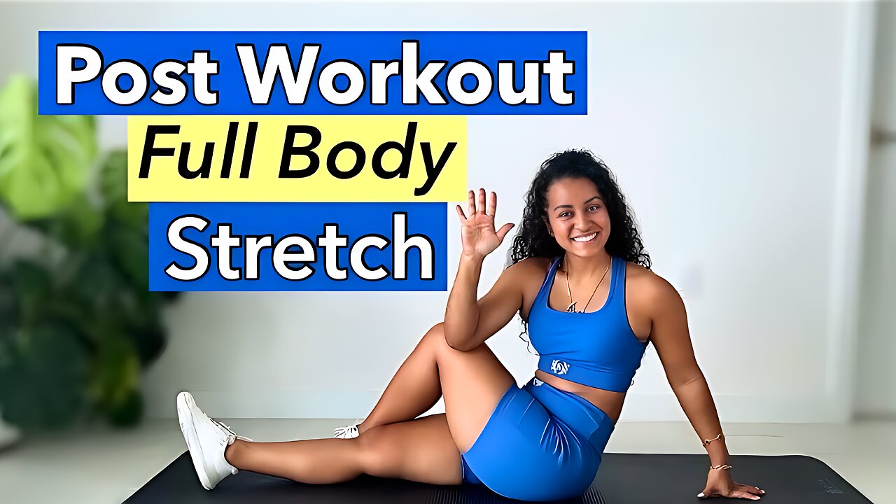 15-Min Full Body Stretch | Post-Workout Recovery & Flexibility Routine