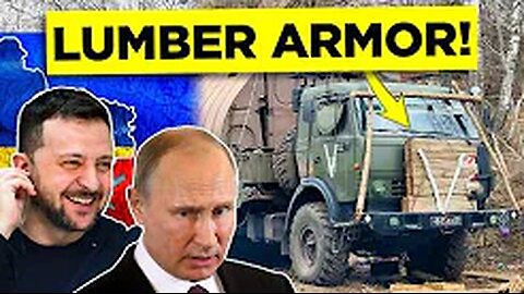 Desperate Russian Troops Wrap Tanks in WOOD – It Backfires BADLY