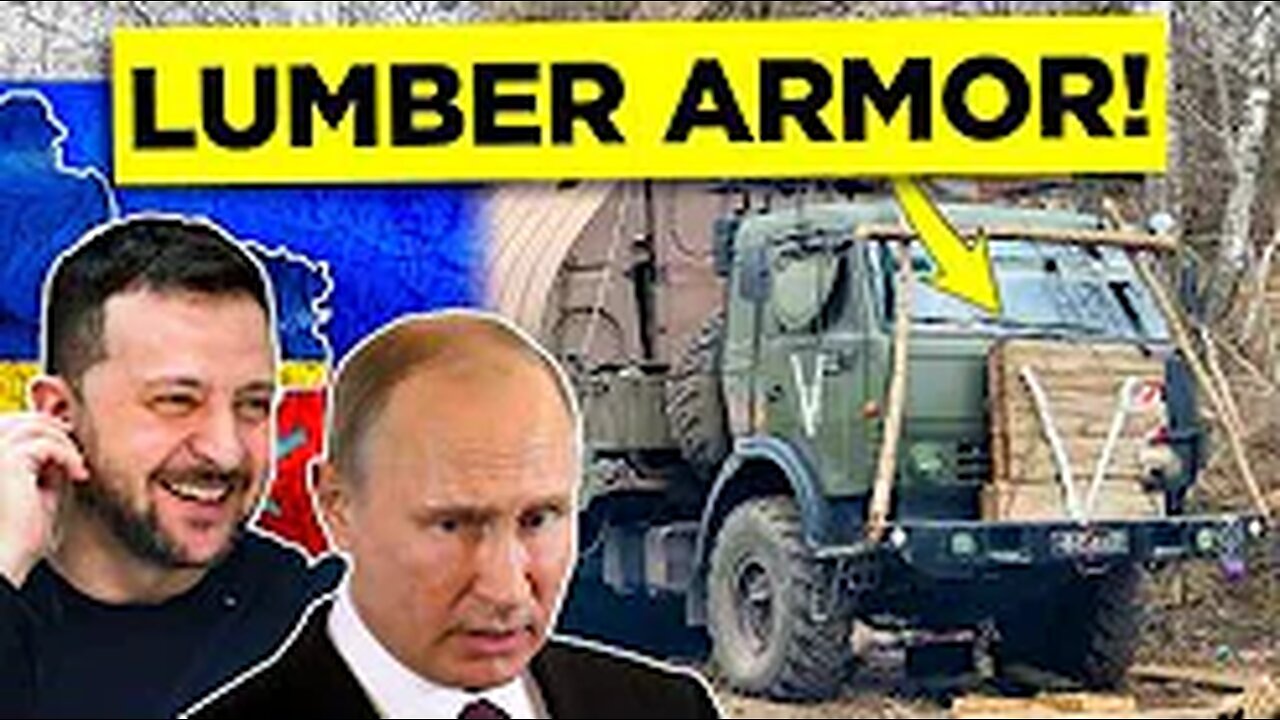 Desperate Russian Troops Wrap Tanks in WOOD – It Backfires BADLY