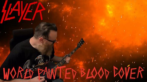 World Painted Blood - Slayer - FULL GUITAR COVER [Paulmcj]
