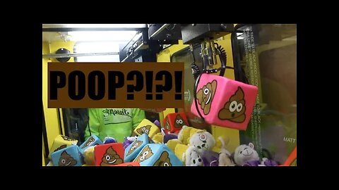 WINNING POOP FROM THE CLAW MACHINE!?!