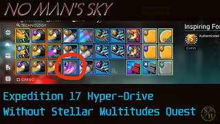 About Expedition 17 Questionable Hyper-Drive W/O Completing In Stellar Multitudes in No Man's Sky