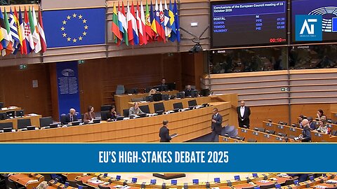EU’s Big 2025 Debate: Ukraine, Defence & Housing Crisis Explained | Europe Politics |Amaravati Today