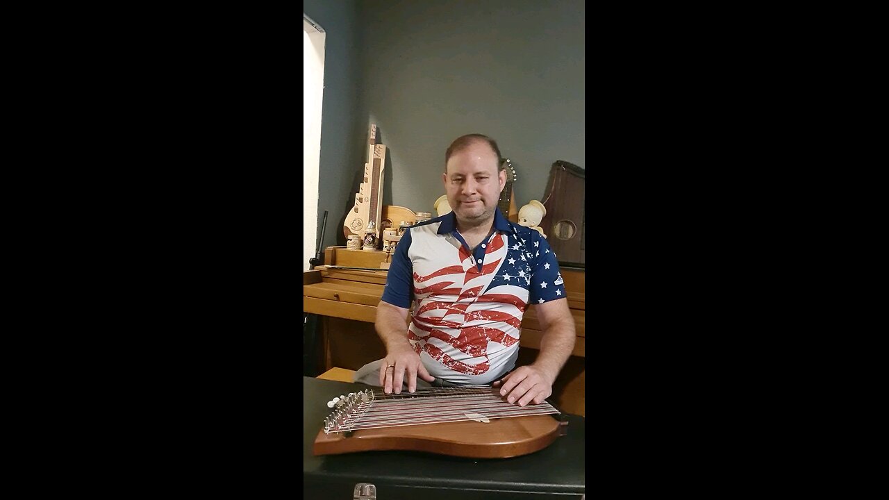 America, the Beautiful on the zither!