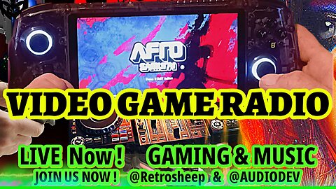 HANDHELD ANBERNIC RG557 |🔥Retrosheep | Live Rumble Video Game Radio Music Stream – Gameplay 🔥