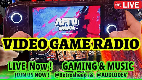 HANDHELD ANBERNIC |🔥Retrosheep | Live Rumble Video Game Radio Music Stream – Gameplay 🔥