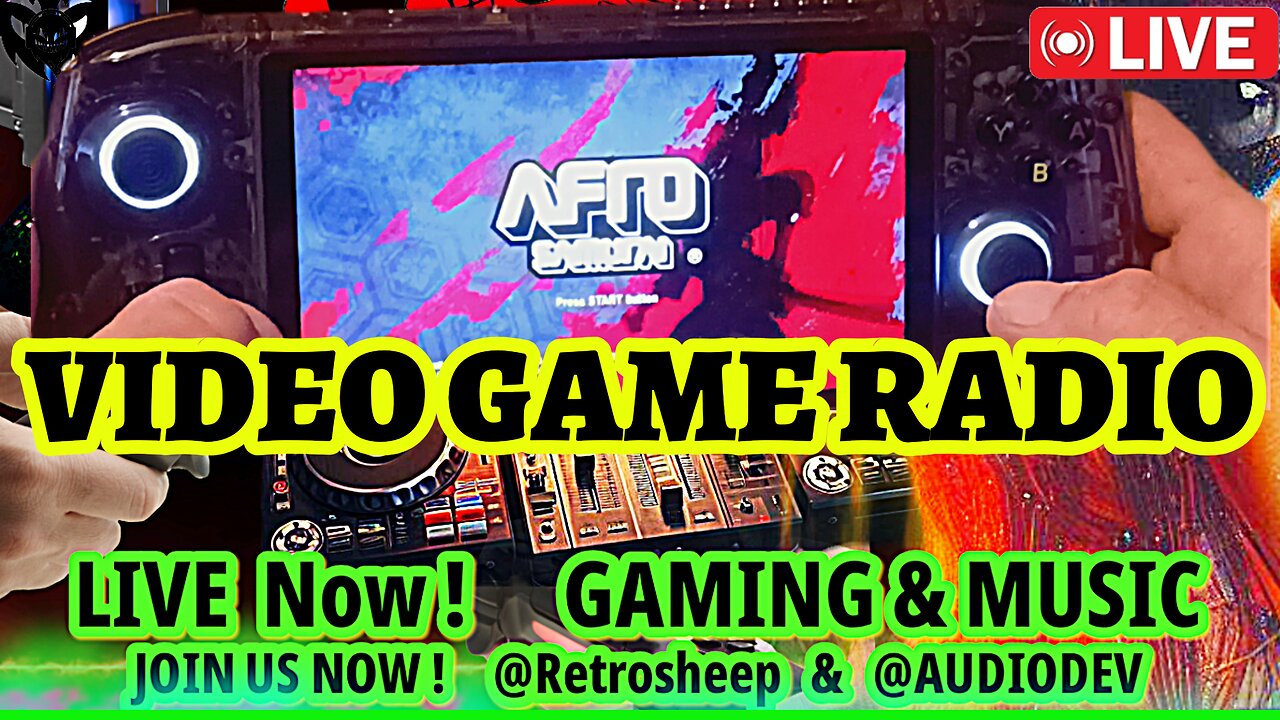 HANDHELD ANBERNIC |🔥Retrosheep | Live Rumble Video Game Radio Music Stream – Gameplay 🔥