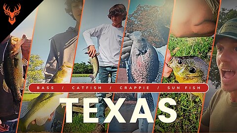 Texas Pond Hopping | Bass / Catfish / Crappie / Sun Fish | Part 1 of 3