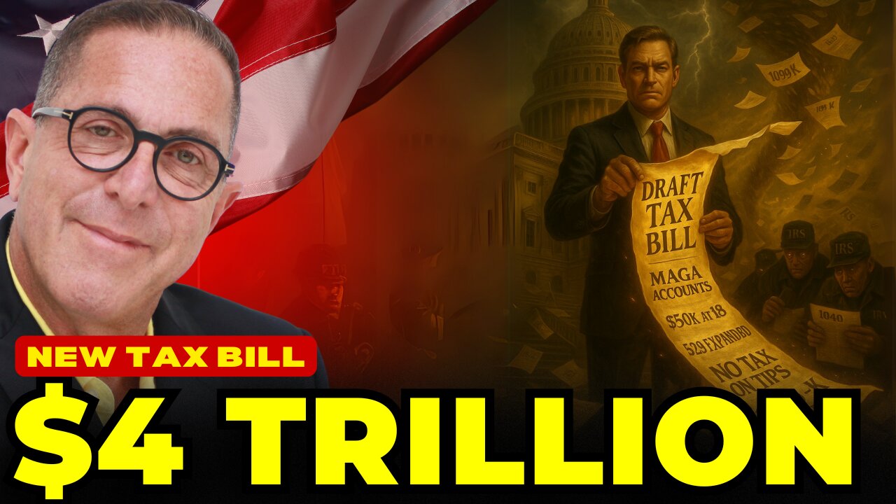 BREAKING: New House Tax Bill Shocks America — Crypto, MAGA Accounts, and $4 Trillion Debt?!