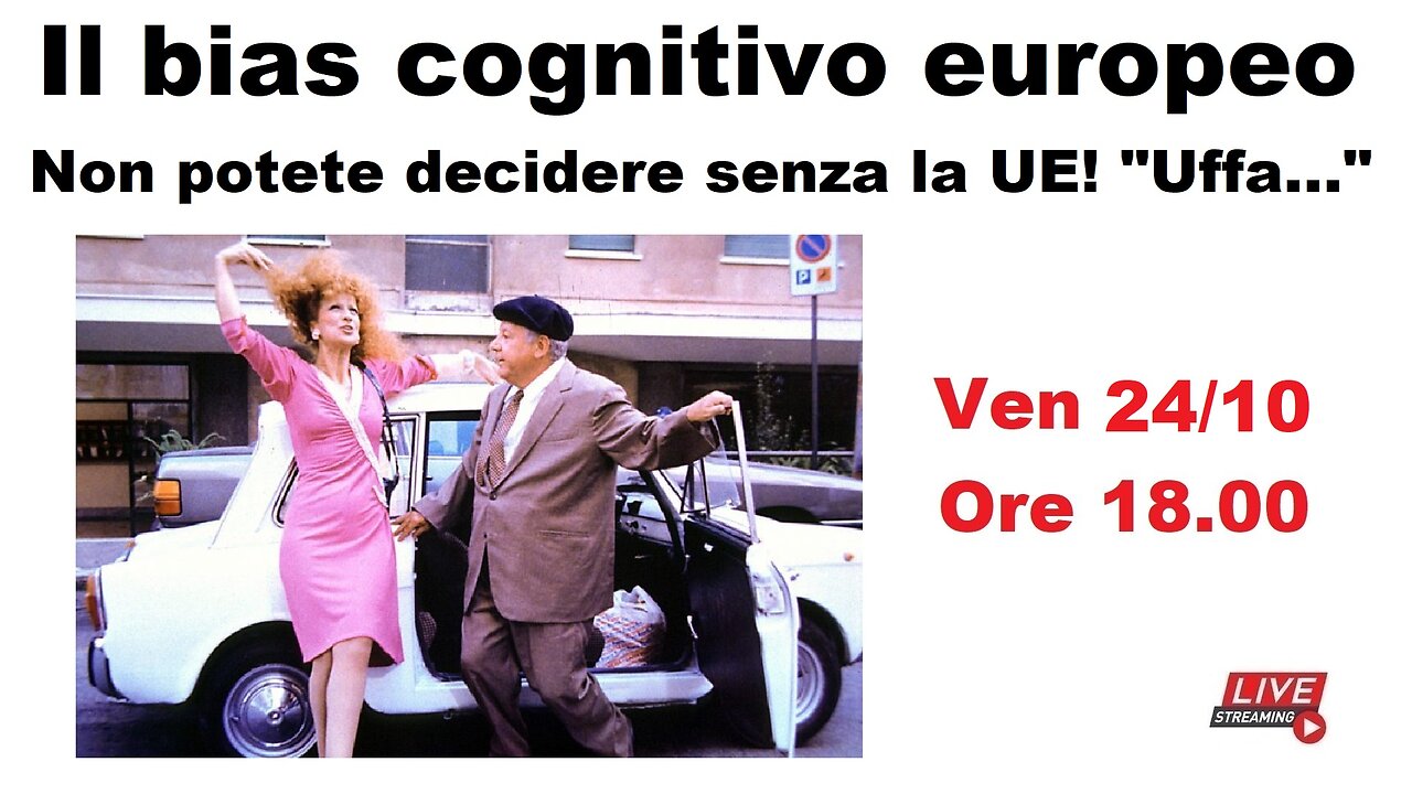 Il bias cognitivo europeo