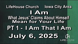 LifeHouse 070625–Andy Alexander “I Am” (PT1) I Am That I Am