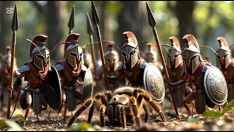 Worrior ants of the forest