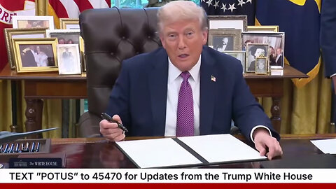 Text "POTUS" to 45470 for Updates