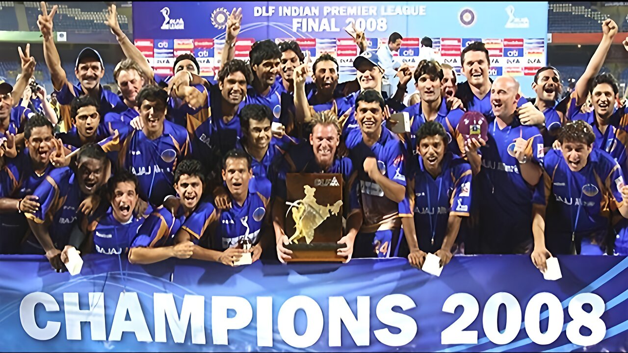 . "IPL 2008 Final: Rajasthan Royals’ Historic Victory Over CSK in the First Ever IPL!"
