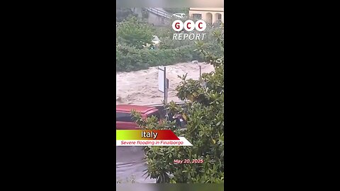 #Italy #flood #Finalborgo #Liguria #PoraRiver #destruction #anomaly #climatecrisis #weather