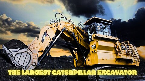 Caterpillar's largest excavator