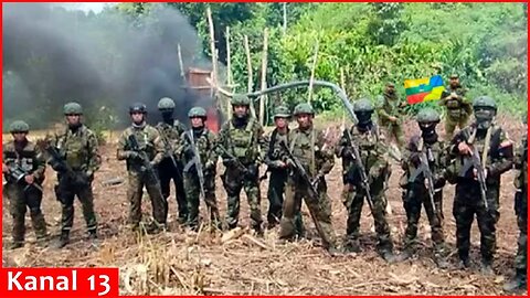 Colombian volunteers hunt Russians through a maze of trenches and bunkers in Kursk forest