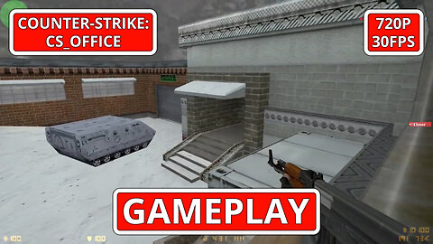 Counter-Strike: Gameplay: cs_office - (PC HD) [720p30FPS]